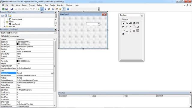 Excel UserForm - Fill ComboBox With Data from Cells (VBA) смотреть онлайн