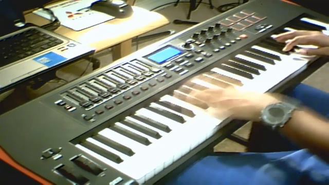 Novation Impulse 61 Piano Improvisation