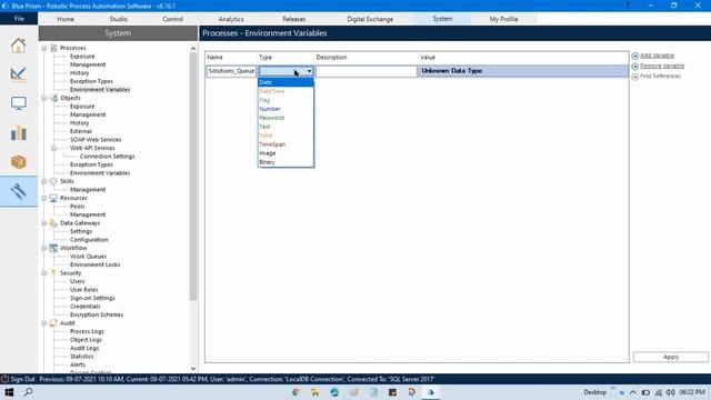 Environment Variables Blue Prism | Manage Environment Variables |Session 63 | BluePrism RPA смотреть онлайн