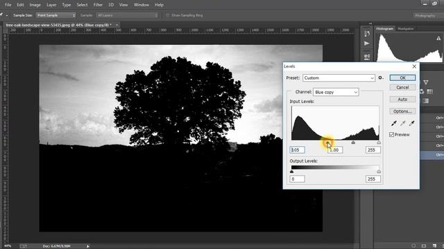 Photoshop Tutorial : How to Change Background Using Channel Mask. смотреть онлайн