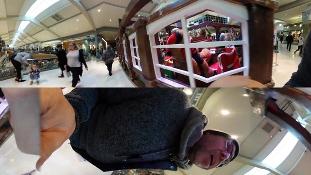 Рождество в ТЦ, Сколько Стоят Фотки с Сантой вы не Поверите! США Америка 2017 смотреть онлайн