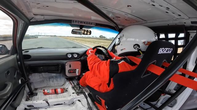MSCASA Round 1 2023 | Hyundai Excel Racecar At Mallala Motorsport Park