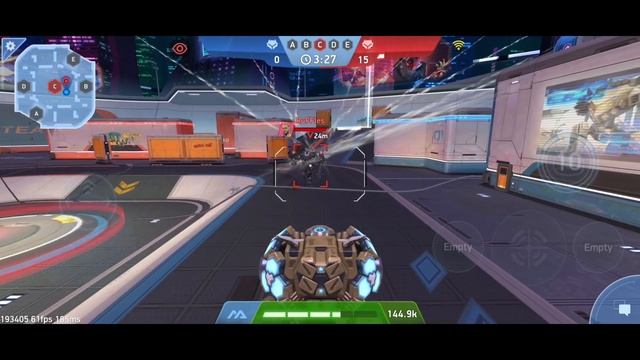 Which Mech Ability can damage the Aegis dome? - Redd | Mech Arena Experiments ft. @RuFFlesGaming смотреть онлайн