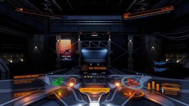 Elite: Dangerous Odyssey - Nautilus-Class Fleet Carrier Hyperspace Jump смотреть онлайн