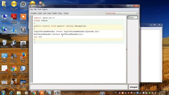 Create table of a given number in java смотреть онлайн