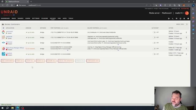 Expand Space for Dockers in unRaid смотреть онлайн