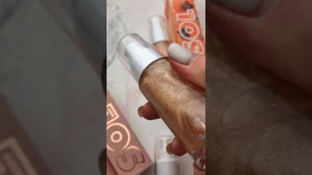 SOL Body Shimmering dry oil - Warm gold - Сухое масло для тела с шиммером, 26 мл смотреть онлайн