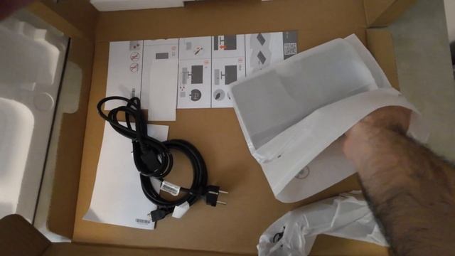 UNBOXING Lenovo L27i-30 monitor - 27 inch monitor (66BFKAC2EU) смотреть онлайн