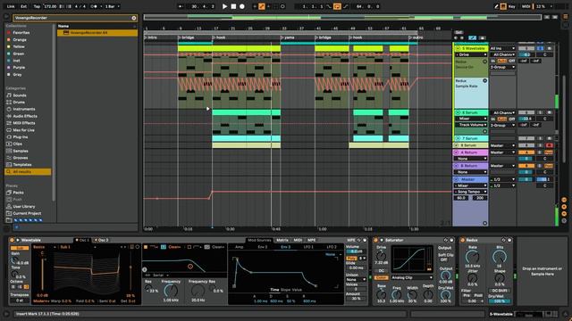 Как сделать Drum and Bass Бит для Эдита | Ableton Live 11 смотреть онлайн