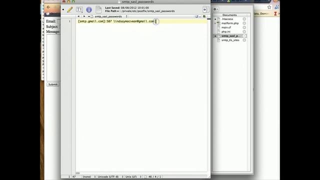 Send Email with xampp on mac osx 10.8 mountain lion смотреть онлайн