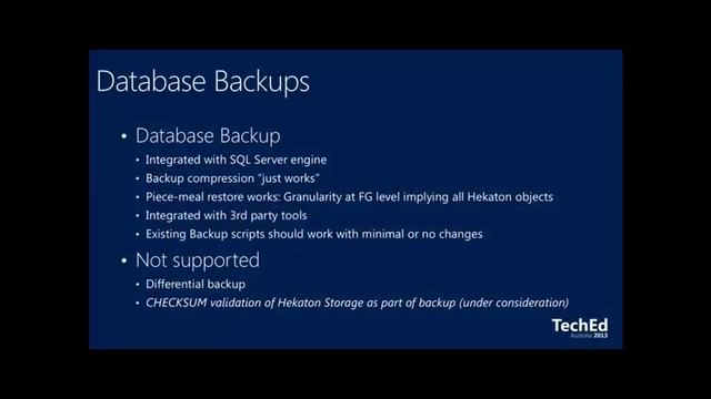 In Memory OLTP for DBA SQL Server 2012 R2 and 2014 95 смотреть онлайн
