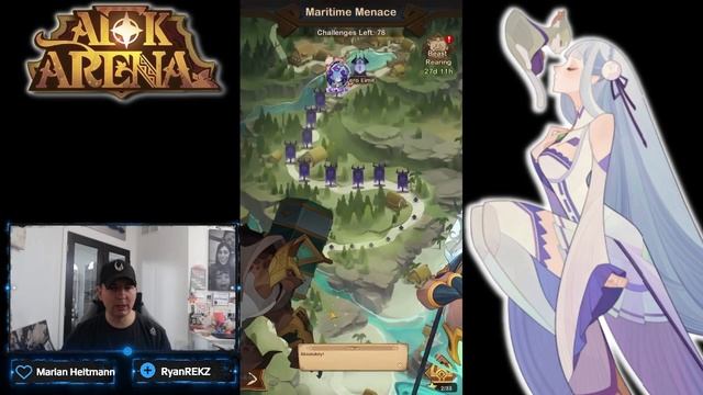 MARITIME MENACE - FANTASTIC BEASTS! [FURRY HIPPO AFK ARENA] смотреть онлайн
