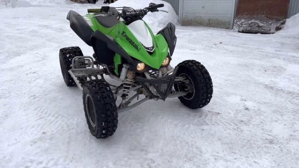 Kawasaki KFX450r 2008 avec Slip on Procircuit