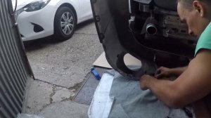 How to remove and install rear bumper BMW X5 F15