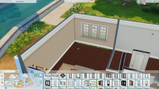 Crick Cabana; renovation for soon to be parents ? // The Sims 4 Speed Build смотреть онлайн