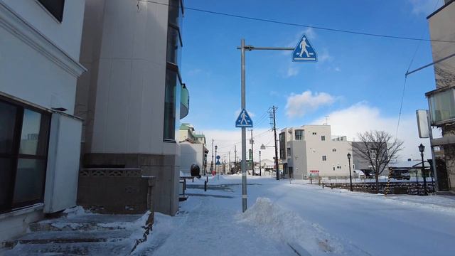 [4K] Snow Walk - New Year's Day in Hokkaido (Hakodate) смотреть онлайн