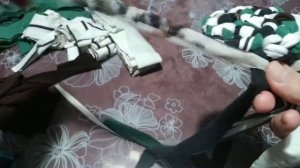 Разрезаю футболки и плету коврик ЧИЧКОВСКИМ плетением