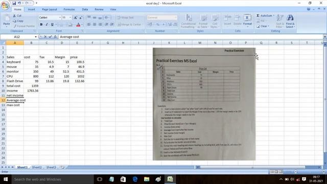 MS Excel Online Class Day-2 смотреть онлайн