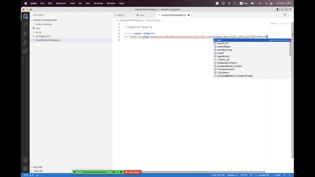 Shopify App OAuth Part 1 смотреть онлайн