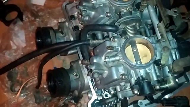 Карбюратор 4tx4 40 подсос воздуха Ямаха тдм 850 2000. смотреть онлайн