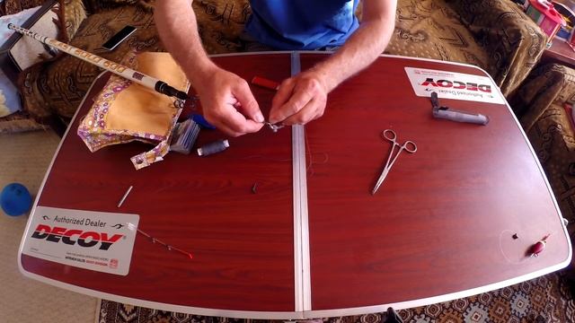 Как собрать удочку с боковым кивком | Боковой кивок монтаж снасти смотреть онлайн