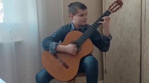 Сальников Николай МБУДО «ДШИ 3» г. Рязань произведение «Гавот» Б. Калатаюд