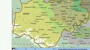 Предыдущие границы горы Эльбрус, на карте Кабардино- Балкарской Республики!