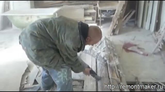 Ремонт квартир, Сталинка демонтаж. смотреть онлайн