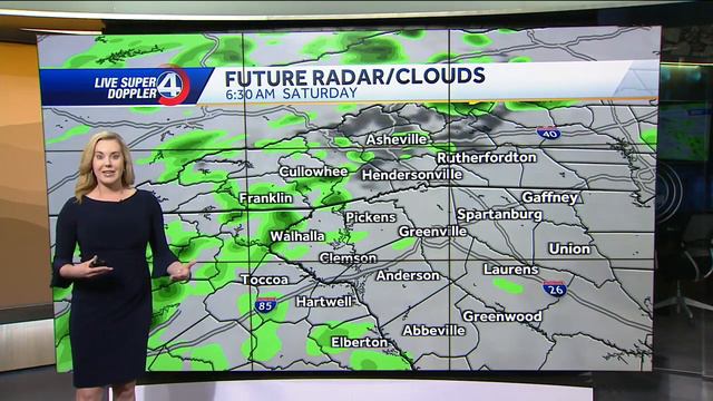 Lingering Morning Showers