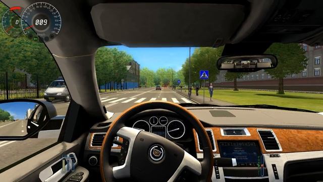 City Car Driving Cadillac Escalade ESV HD смотреть онлайн