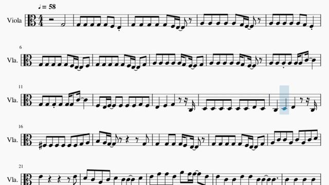 SUPER EASY Viola Sheet Music: How to play World's Smallest Violin by AJR смотреть онлайн