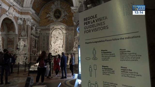 A Napoli riapre la cappella Sansevero col Cristo velato смотреть онлайн