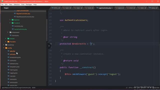 #14 Laravel User Authentication system Register,Login,Forget Password Laravel Ecommerce Bangle смотреть онлайн