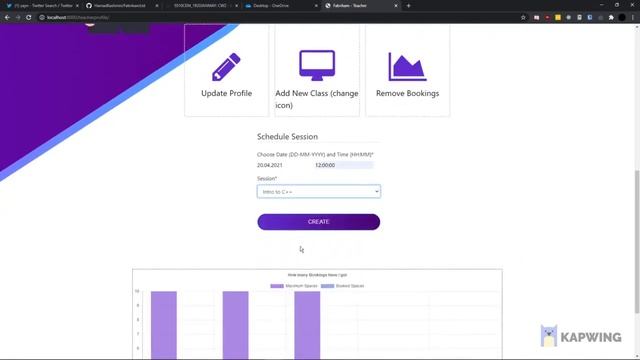 Booking Application with Django and Bootstrap смотреть онлайн