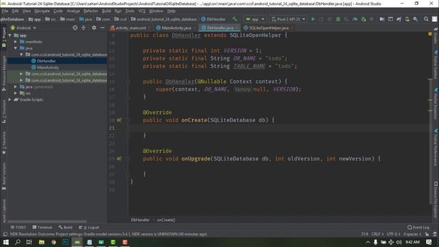 Android Sinhala Tutorial #24 - SQLite Part 01 [Create Database and Table] смотреть онлайн