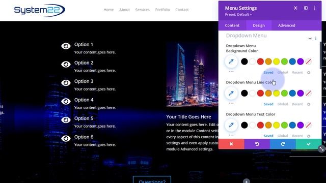 Divi Theme Change Mobile Menu Color 2023 смотреть онлайн