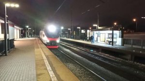 Электропоезд ЭП2Д-001 РЖД ЦППК Дмитров - Звенигород станция МЦД Водники