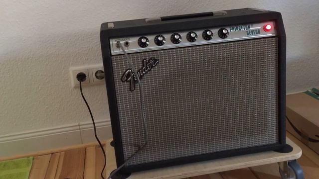 Vintage 1978 Silverface Fender Princeton Reverb смотреть онлайн