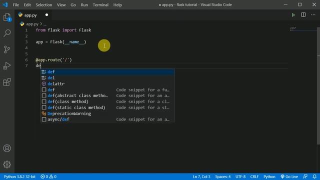 #1 Hello world in Flask | Flask tutorial in Hindi смотреть онлайн