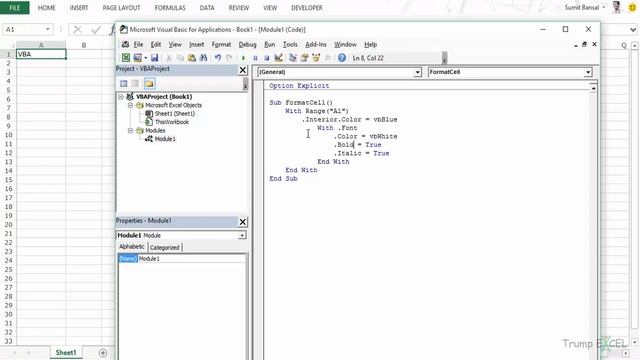Free Excel VBA Course #14 - With Statements in VBA in Excel смотреть онлайн