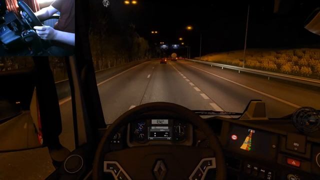 ETS 2 Strasbourg - Newcastle - Renault T-Range Part 1 смотреть онлайн