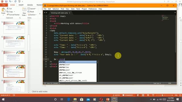 Working With Dates PHP programming (pashto) 12 смотреть онлайн