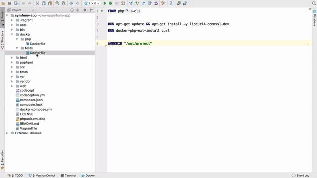 Running Codeception Tests with Docker смотреть онлайн