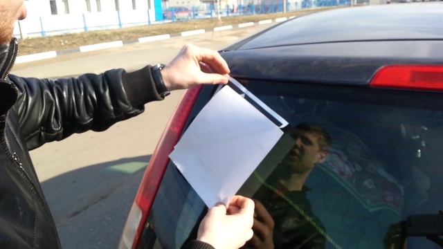 Клеим наклейку. смотреть онлайн