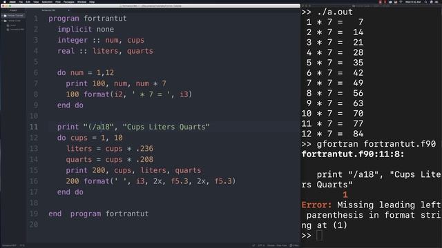 Fortran Tutorial смотреть онлайн