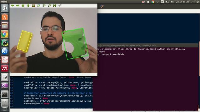 Reconhecimento de Cores Python + OpenCV смотреть онлайн