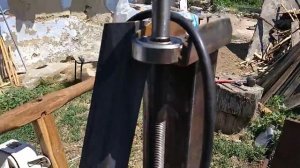 Пилорама шинная, своими руками