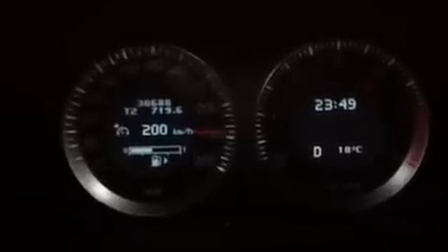 240 Kmh met volvo S80 2.4d смотреть онлайн