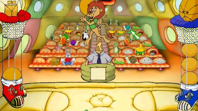 Let's Play Reader Rabbit Kindergarten Part 2 - Sam's Dunking Skills смотреть онлайн