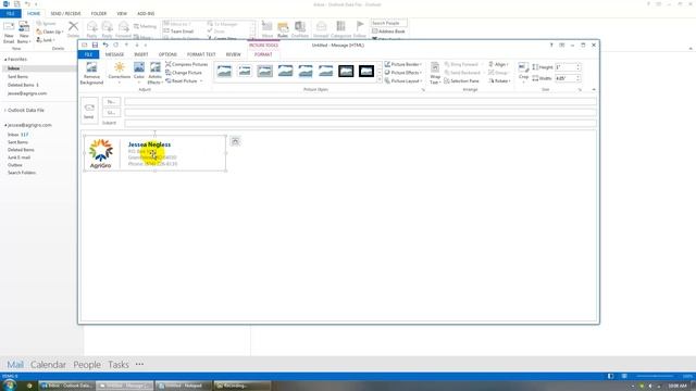 How to Add Signature to Outlook 2013 or 365 смотреть онлайн